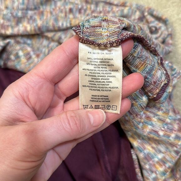 Vanessa Virginia Anthropologie NWT Asymmetric Midi Lined Spring Skirt Women XS - Picture 8 of 9